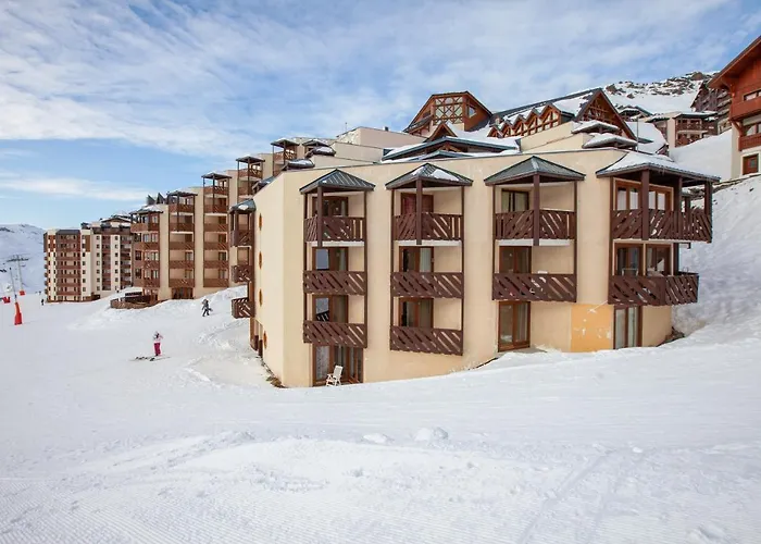 Pierre & Les Temples Du Soleil Lägenhetshotell Val Thorens